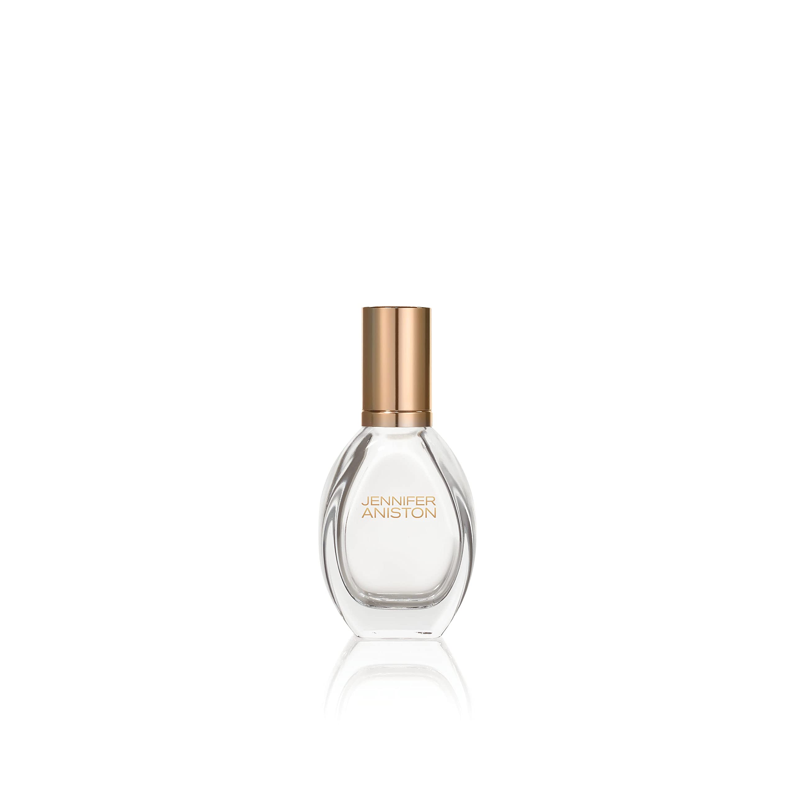 Jennifer Aniston Solstice Bloom bottle front view for daily wear and radiant glow.