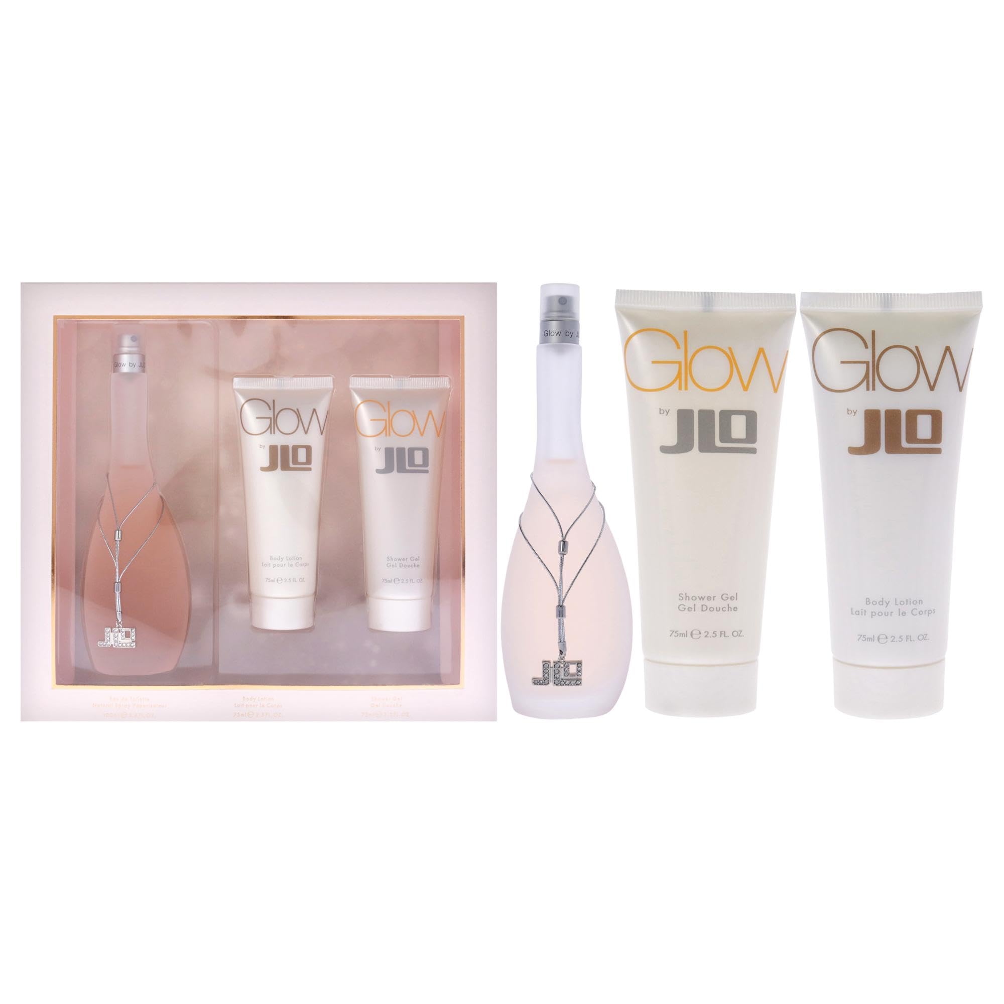 Jennifer Lopez Glow Eau de Toilette bottle for everyday wear and subtle allure.