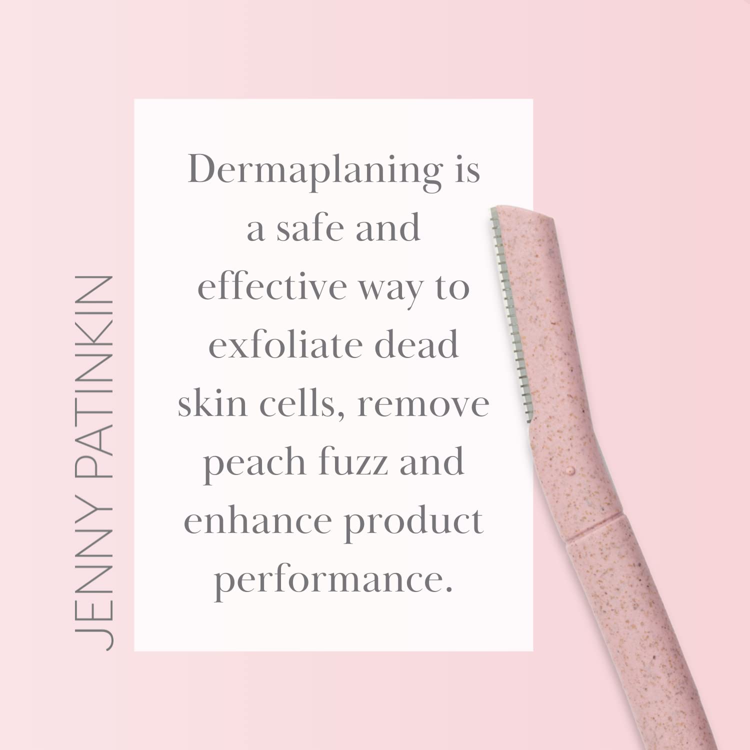 Jenny Patinkin Dermaplaning Set Materiales: materiales eco-amigables para piel suave