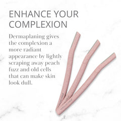 Jenny Patinkin Dermaplaning Tool Eco Handle Material highlights sustainable upcycled straw construction.