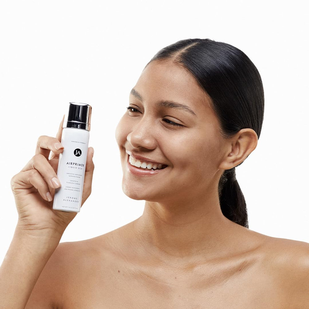 Jerome Alexander Air Primer delivering matte finish without heaviness