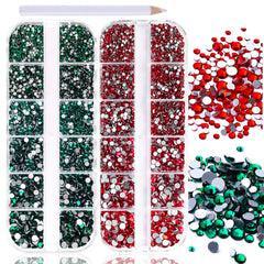 JERCLITY rhinestones boxes for easy color and size selection during crafts