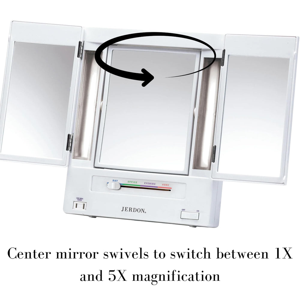 JERDON Four-light settings reflect different environments, helping you preview looks.