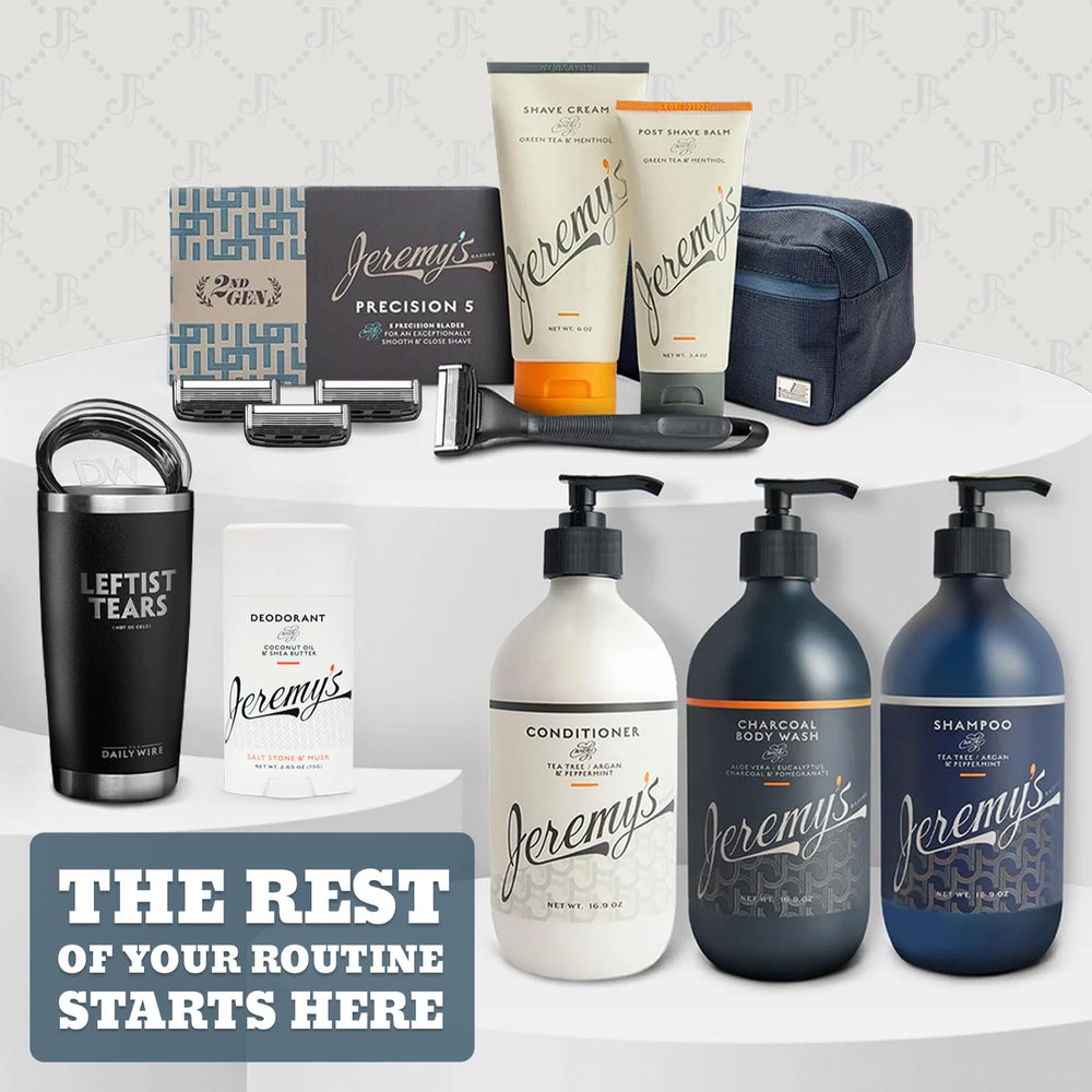 Jeremy's Razors Sprint Travel Shaver ready for on-the-go grooming