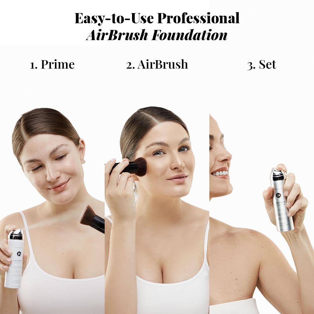 Jerome Alexander AirFinish Setting Spray mist to lock in makeup look