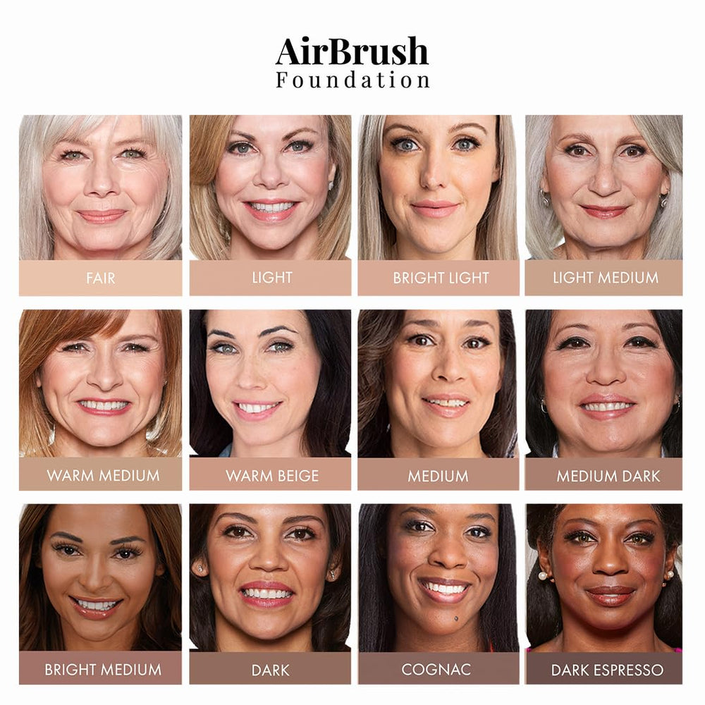 Jerome Alexander Magic Minerals Airbrush Foundation close-up showing fine mist