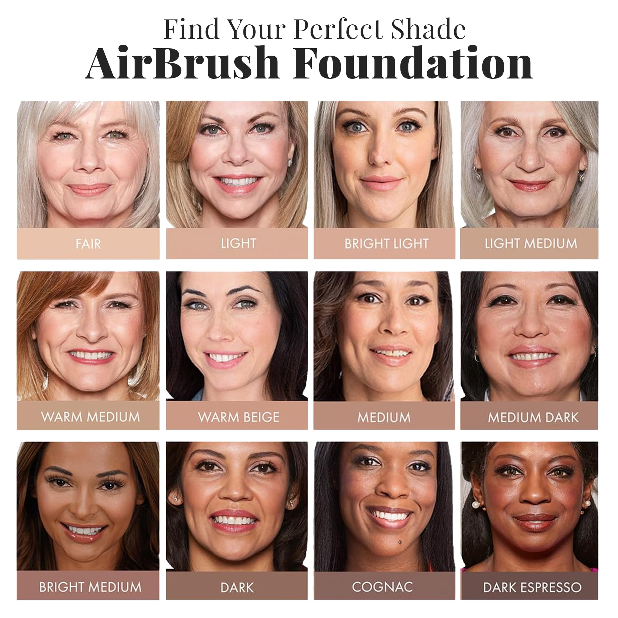 Jerome Alexander MagicMinerals full-coverage look without heaviness on skin.