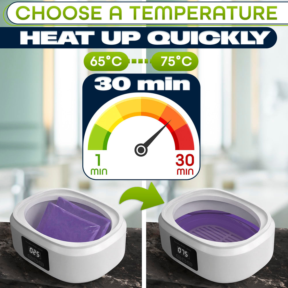 Jerrybox hand and elbow therapy with warm paraffin