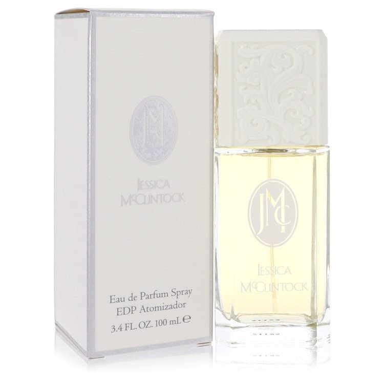 Jessica McClintock eau de parfum bottle, classic feminine fragrance for daily elegance and confidence