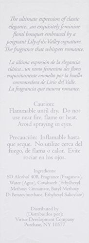 Jessica McClintock Eau de Parfum bottle applied to pulse points for refinement.