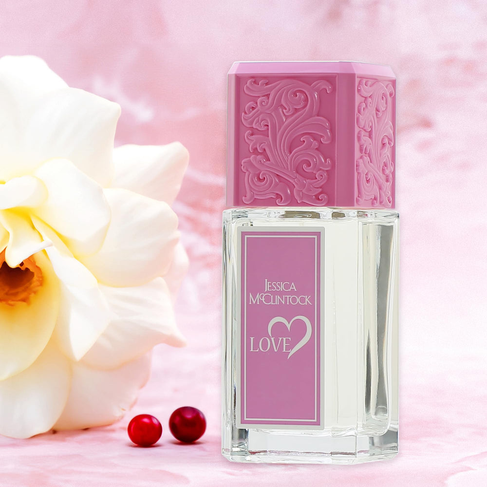 Jessica McClintock Love bottle cap captures classic cap and feminine silhouette for timeless charm