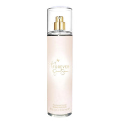 Jessica Simpson Fancy Forever Fragrance Mist 8oz bottle highlights apricot and vanilla.