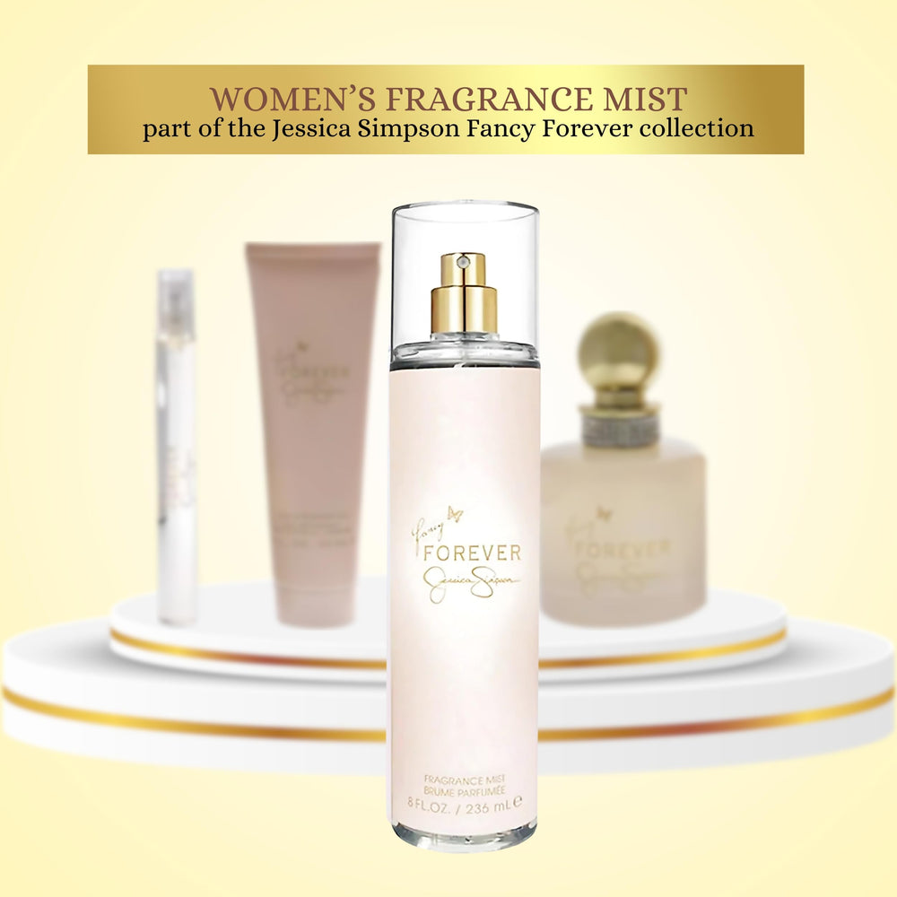 Jessica Simpson Fancy Forever travel size shown for on-the-go fragrance.