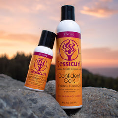 Jessicurl Confident Coils curls-definition shows all-day hold and defined coils.