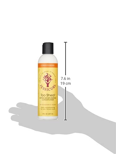 Close-up of Jessicurl Too Shea! being applied to curly hair for frizz control and shine