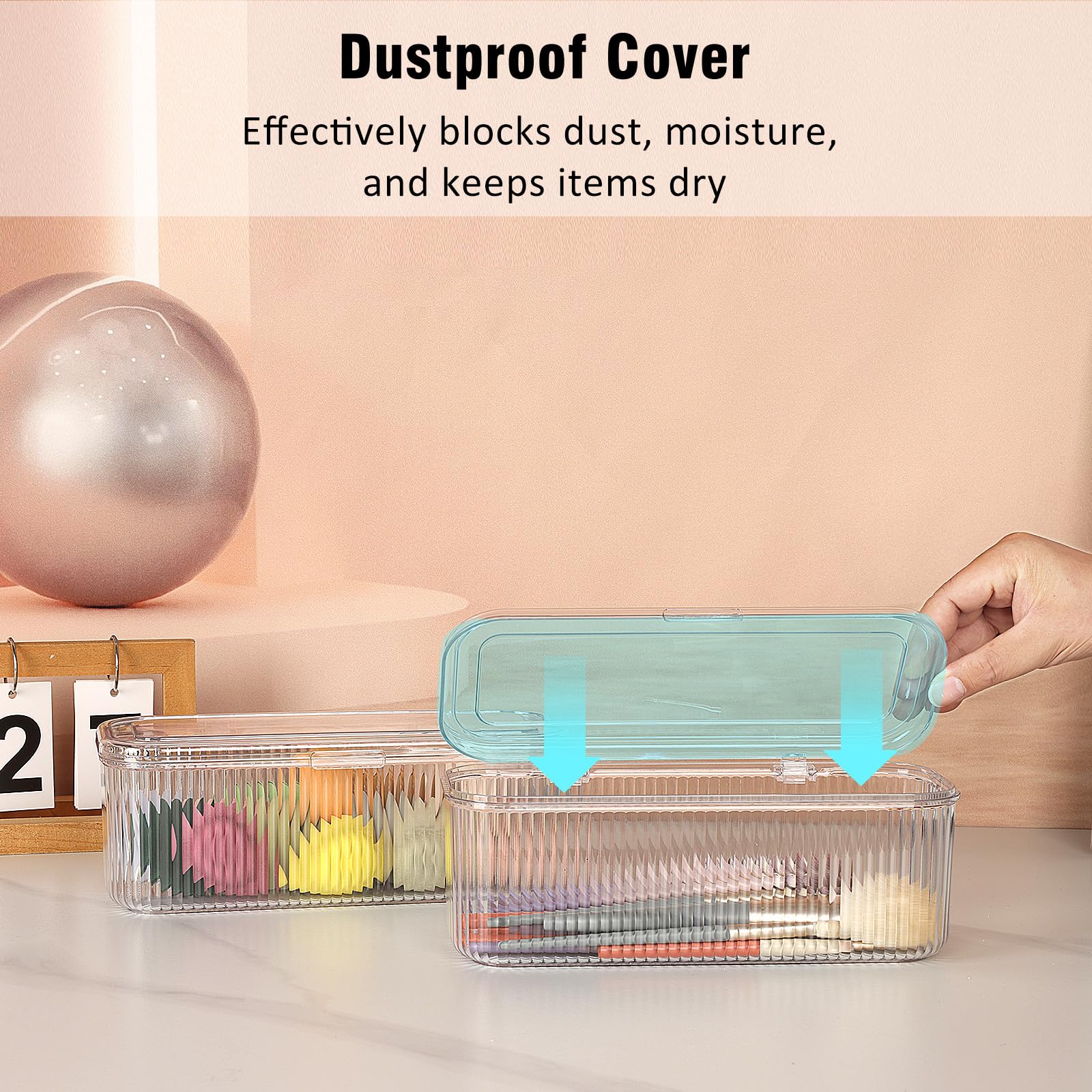 JessLab vanity organizer in single-compartment design for easy access.