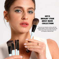 Jessup eyeshadow brushes for precise application and crease blending