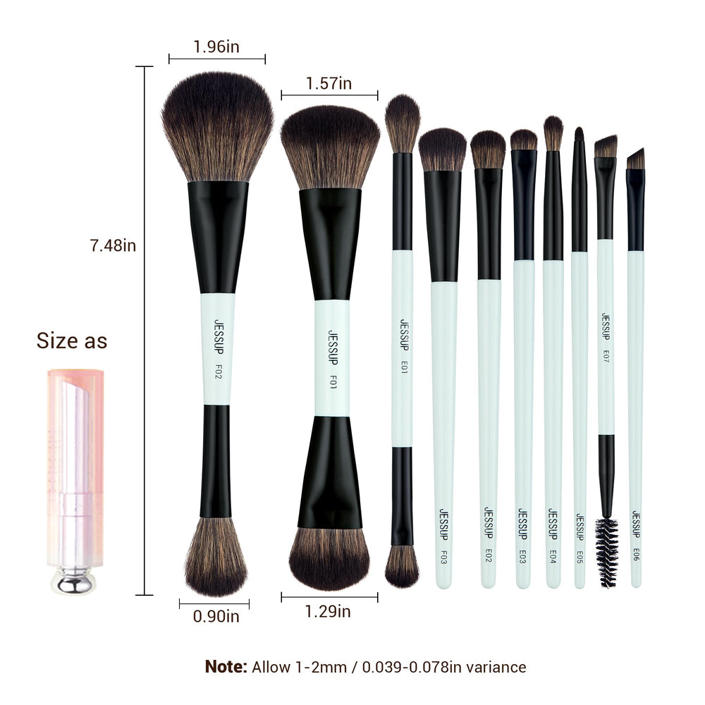 Jessup angled eyebrow brush for defined brows