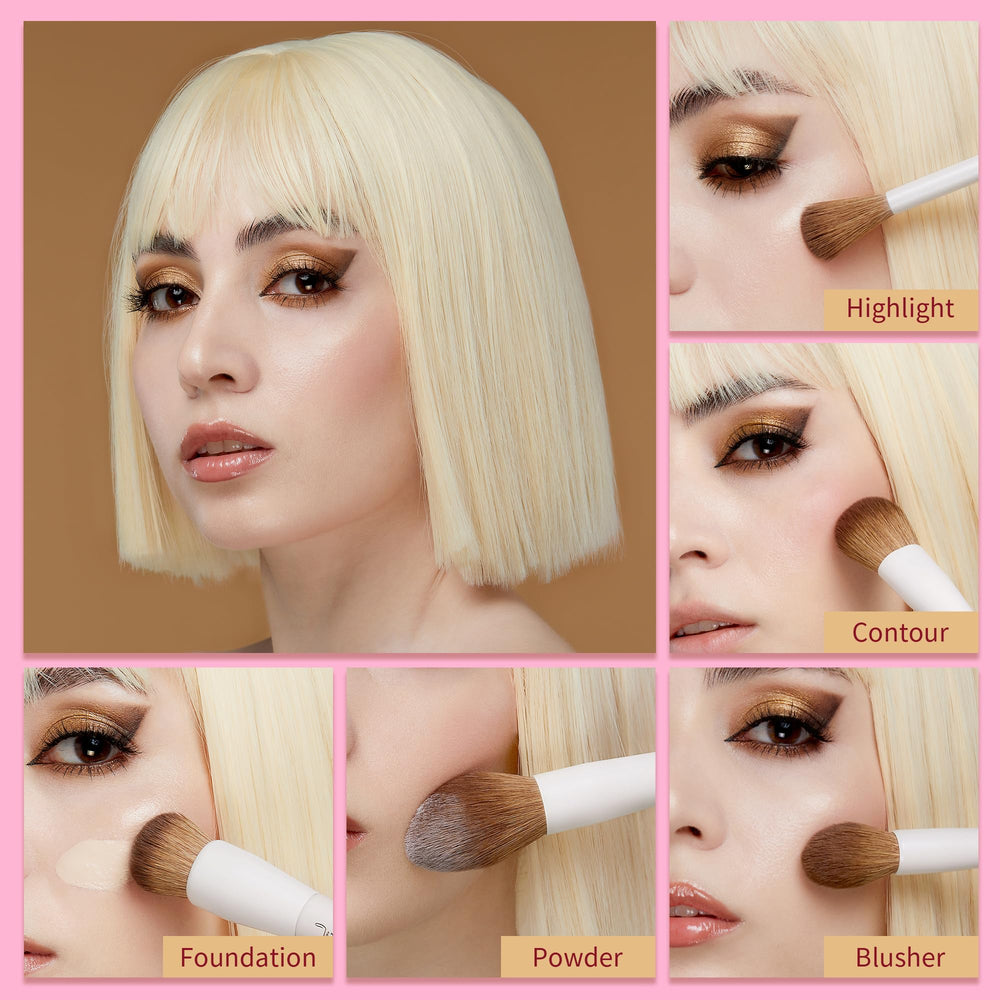 Jessup eye brushes provide precise tools for clean eye makeup results.