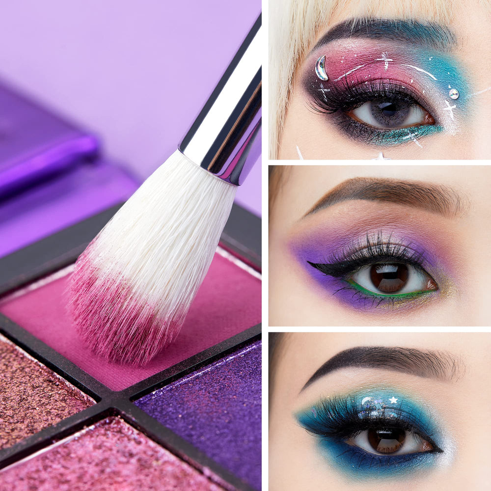 Jessup eyeliner brush with precise tip for clean, defined lines.