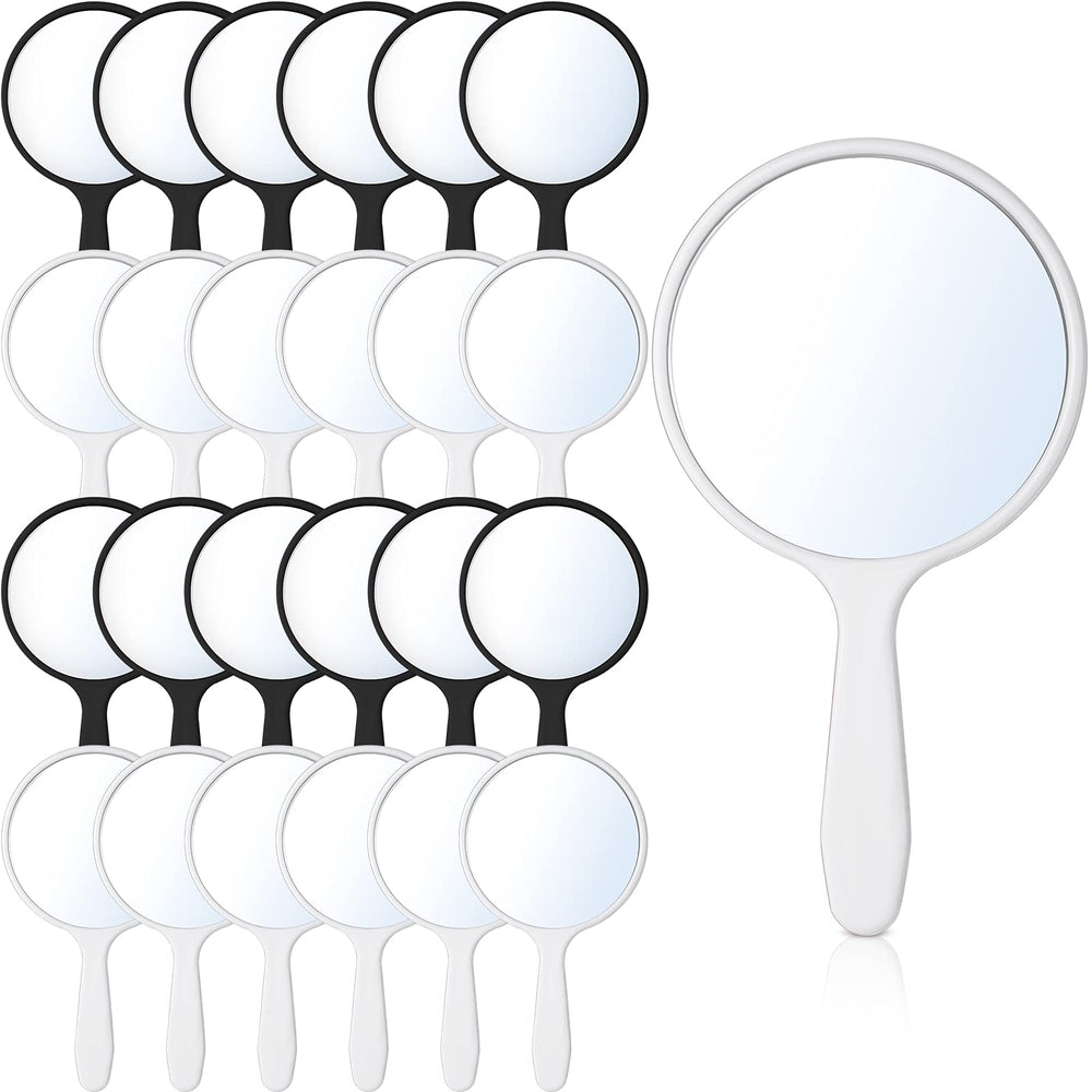 Jetec handheld mirrors bulk pack for classroom or crafts.