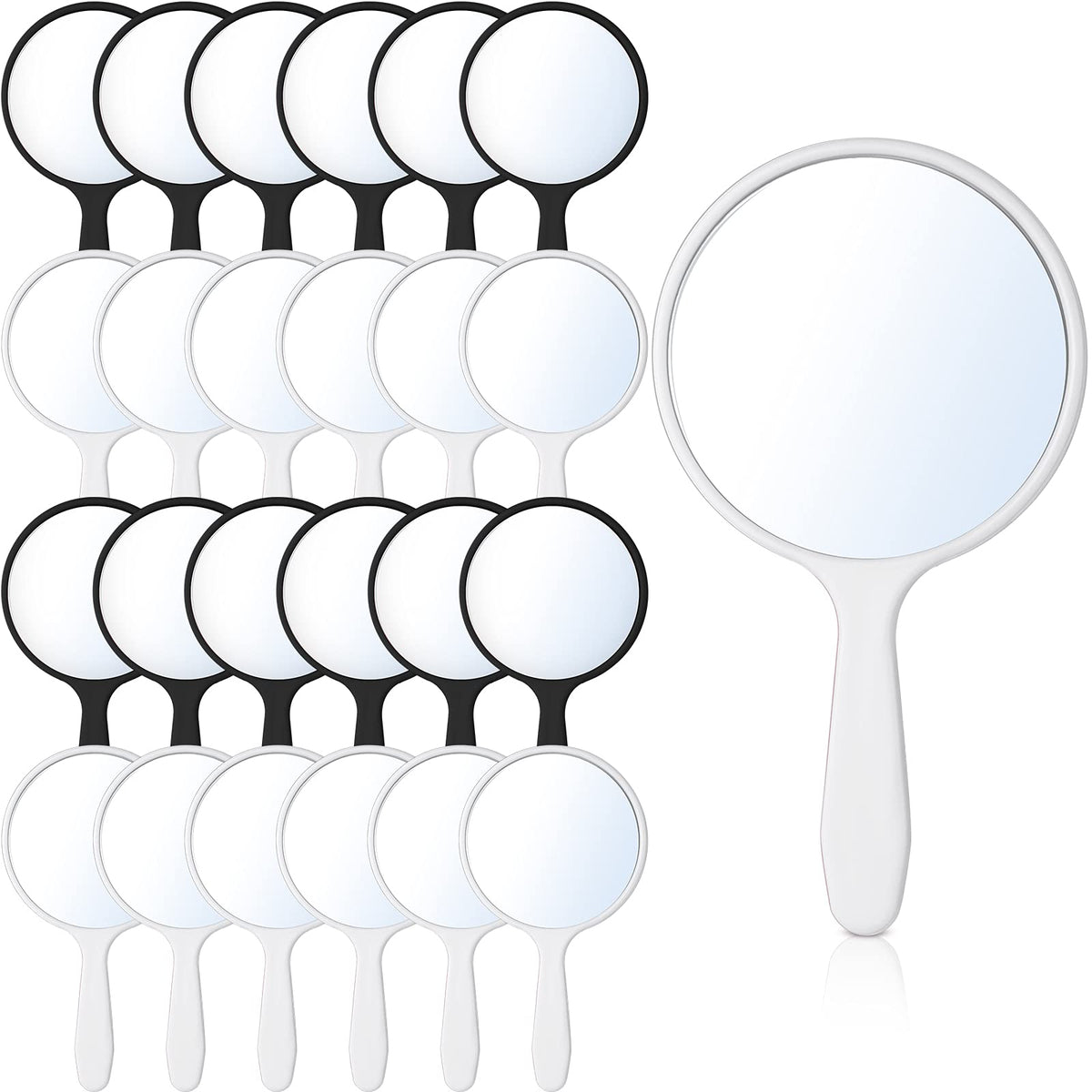 Jetec handheld mirrors bulk pack for classroom or crafts.