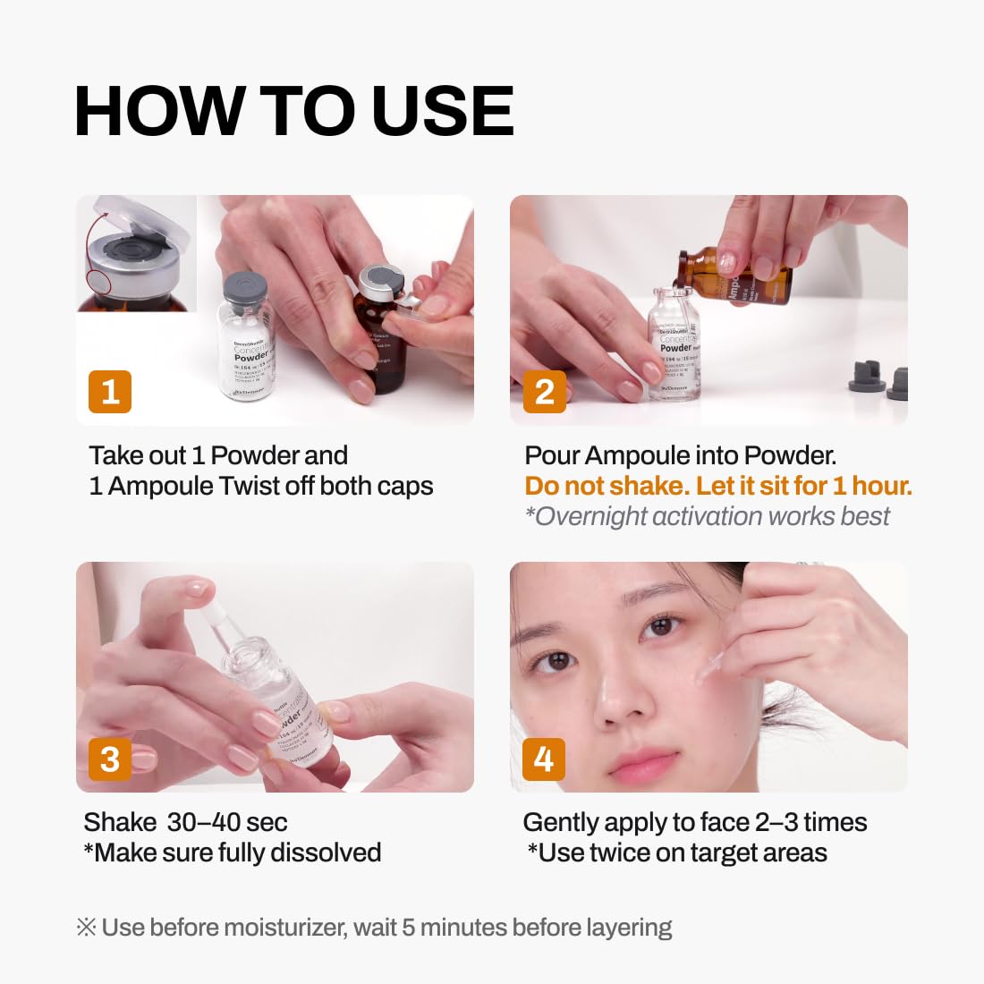 Post-application glow and smoother texture from JEUDEME DermiShuttle routine