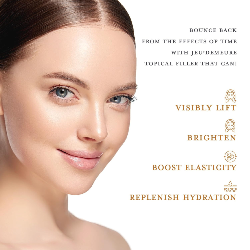 JEU'DEMEURE DermiShuttle peptides-cream detailing texture and lifting potential