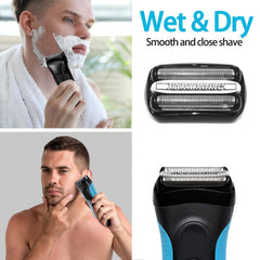 JEVONG shaver head replacement pack 2 enables easy swaps and consistent results.
