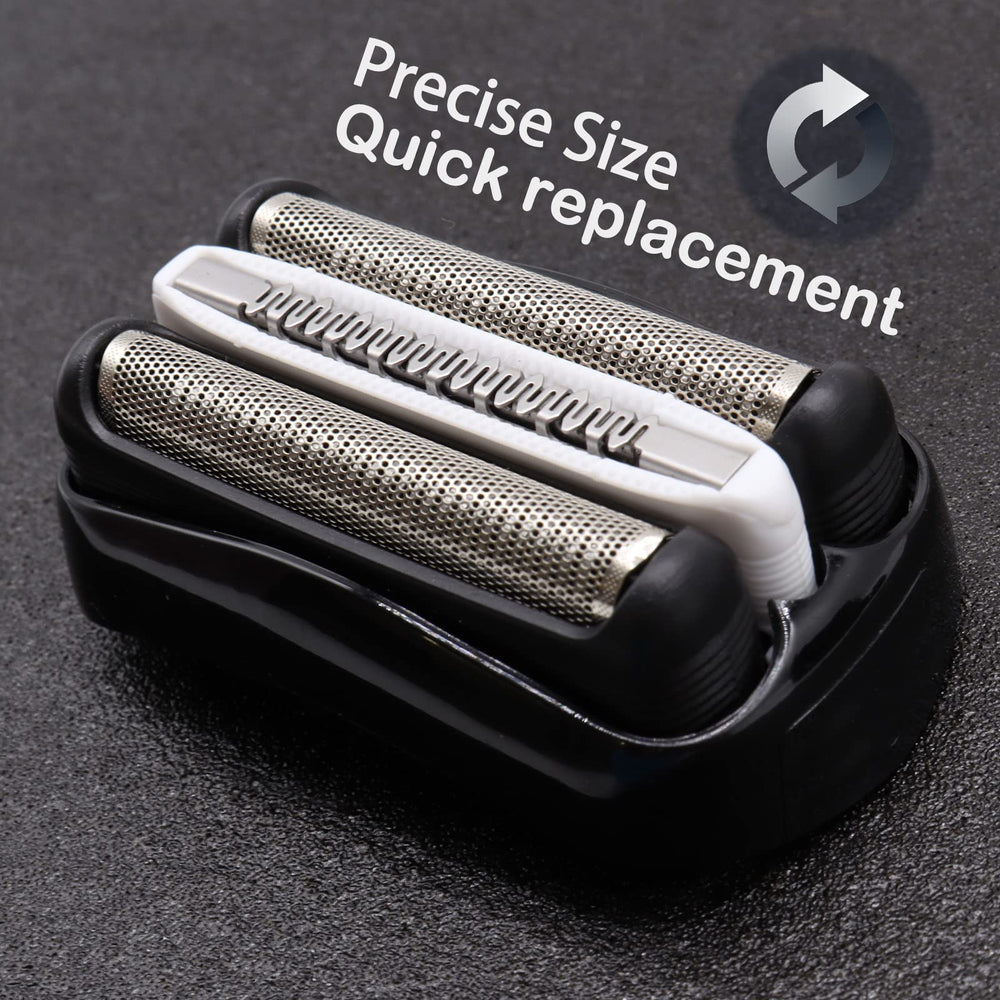 JEVONG wet/dry shaver head cleans easily and resists rust.