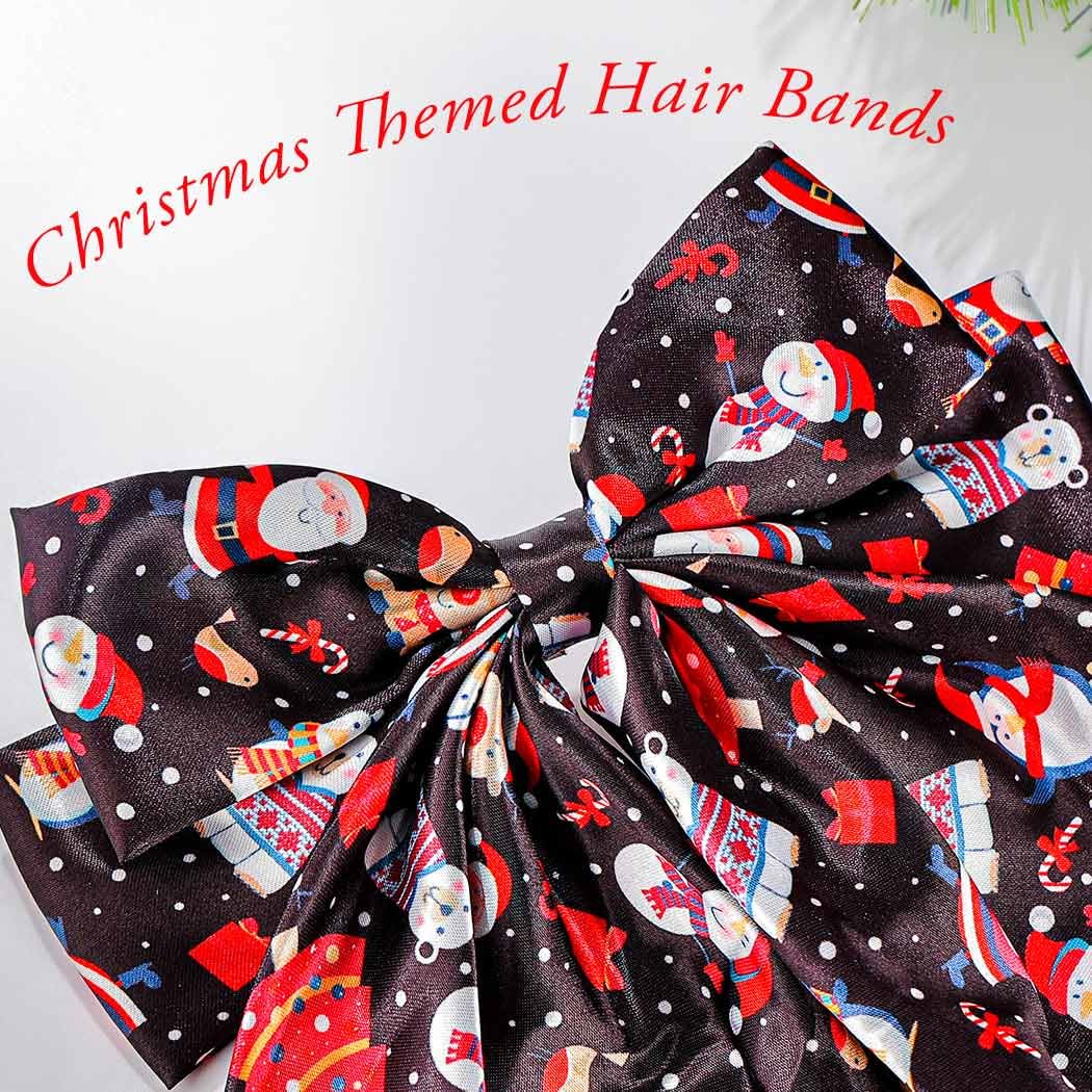 Jewemia large bow tails clip stands out with dramatic style and secure hold.