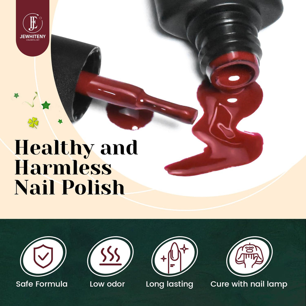 JEWHITENY base coat for gel nails improves adhesion and durability