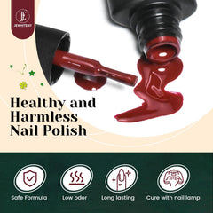 JEWHITENY base coat for gel nails improves adhesion and durability