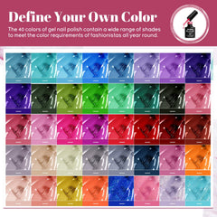 JEWHITENY base coat and top coat create glossy or matte finishes