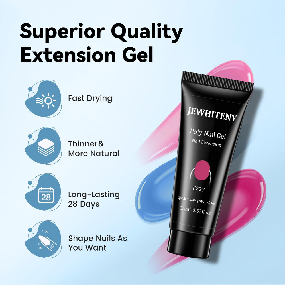 JEWHITENY easy removal with rubbing alcohol keeps nails gentle
