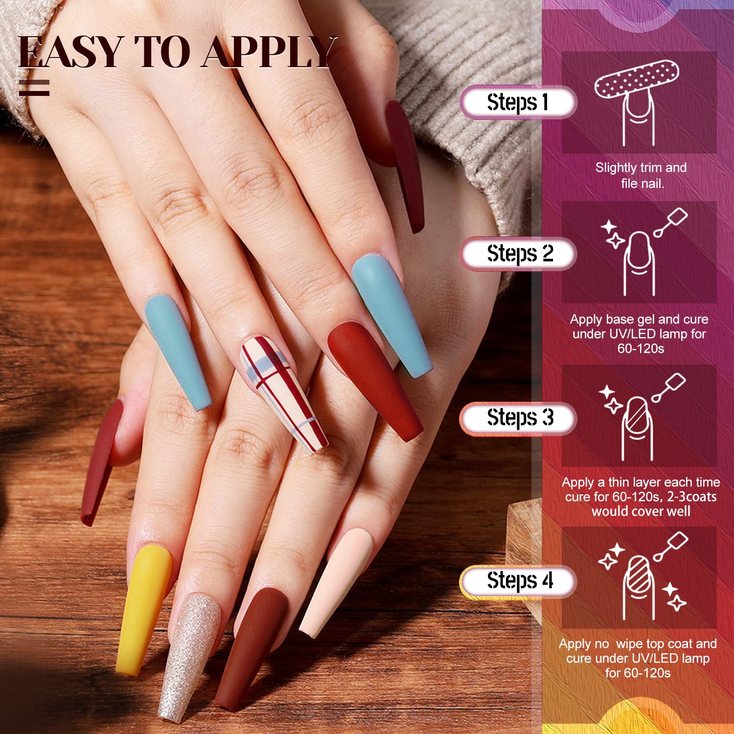 jewhiteny led nail-dryer lamp speeds curing for quick manicures