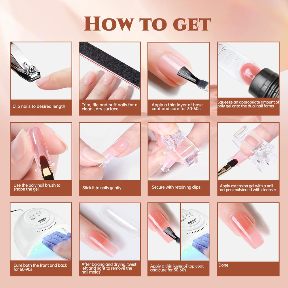 JEWHITENY nail brush pen enables precise detailing.