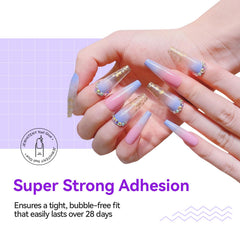 JEWHITENY nail glue gel long lasting adhesion for nails