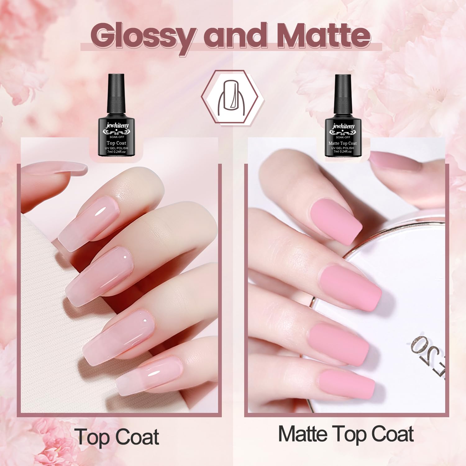 JEWHITENY poly gel removal files for easy style changes