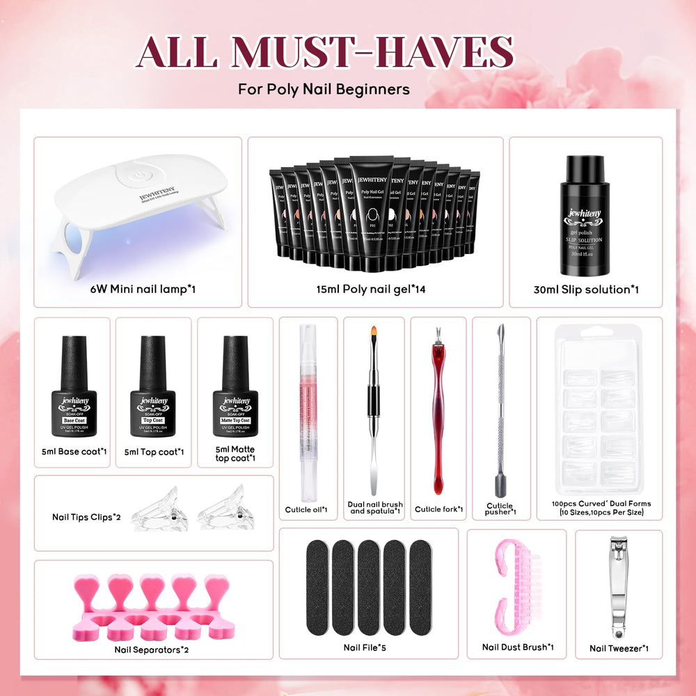 JEWHITENY mini 6W nail lamp with gel compatibility enables quick salon-like cures.