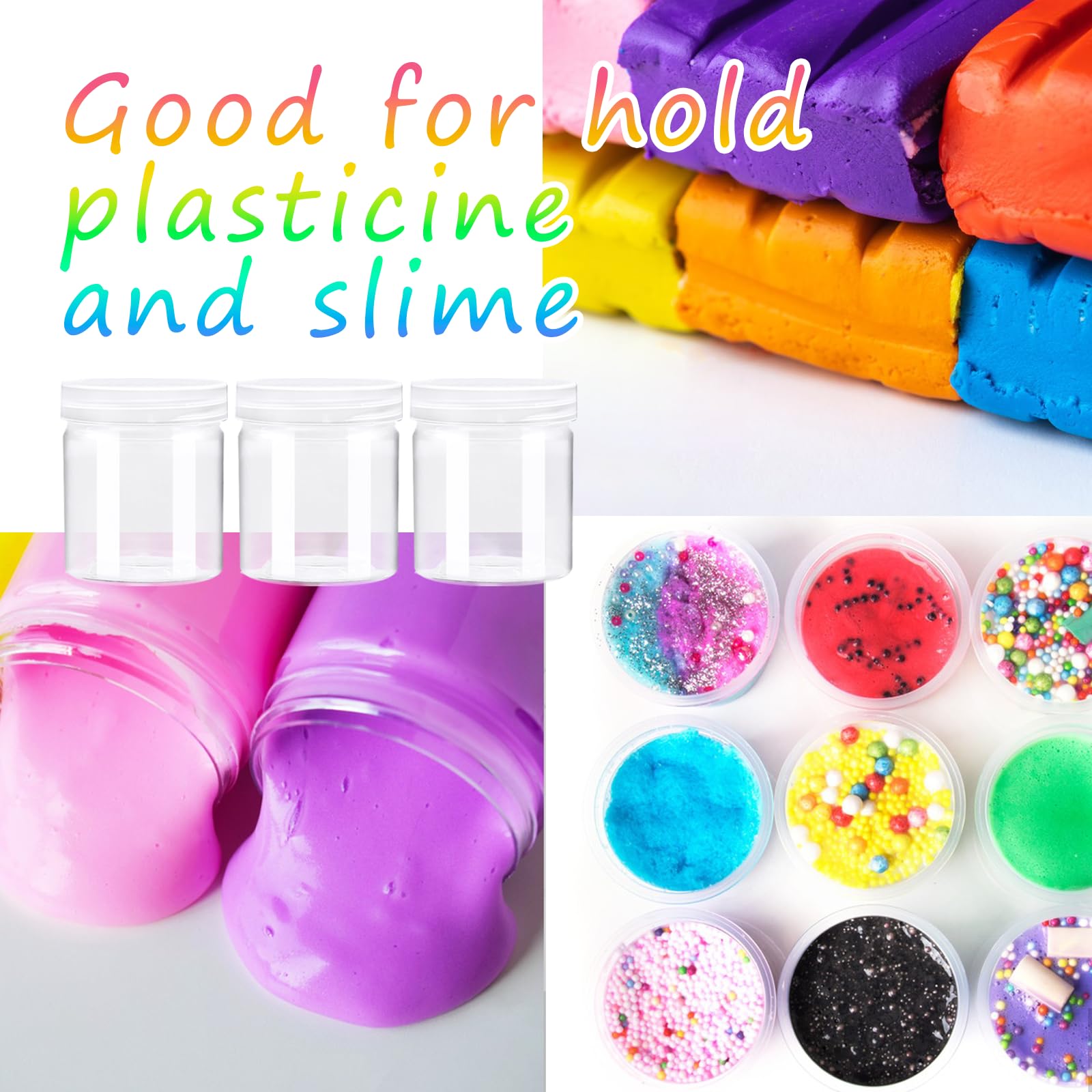 Jgalnim pigment beads craft storage jar organizes supplies for easy access.