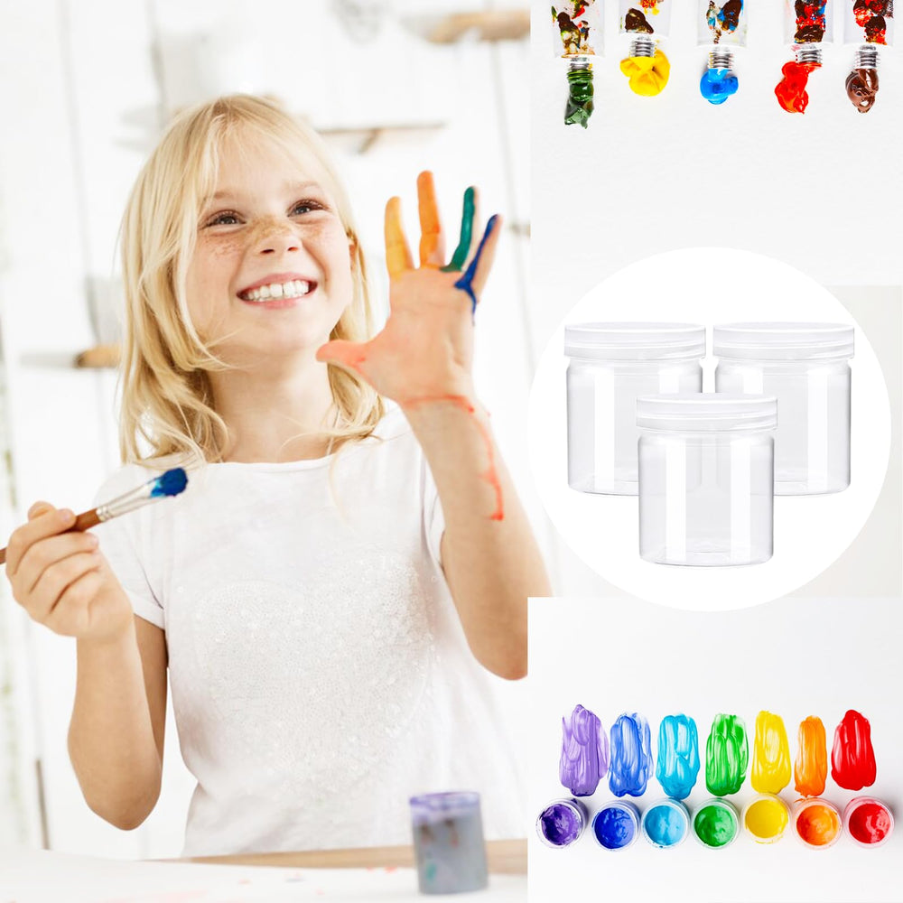 Jgalnim travel-friendly 4oz jar set simplifies kit storage while on the move.