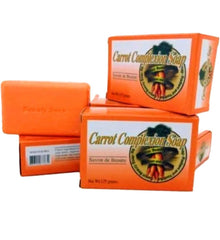 Jheppbay carrot oil soap close-up showing rich lather for skincare routine