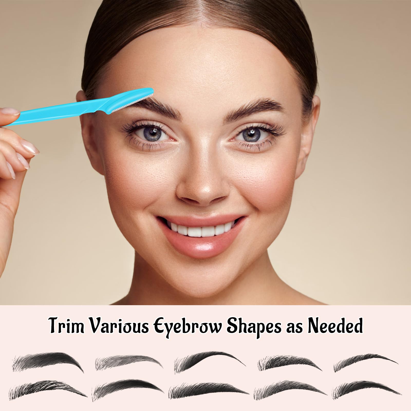 JHZMCRX dermaplaning tool blade closeup illustrating smooth exfoliation possibility