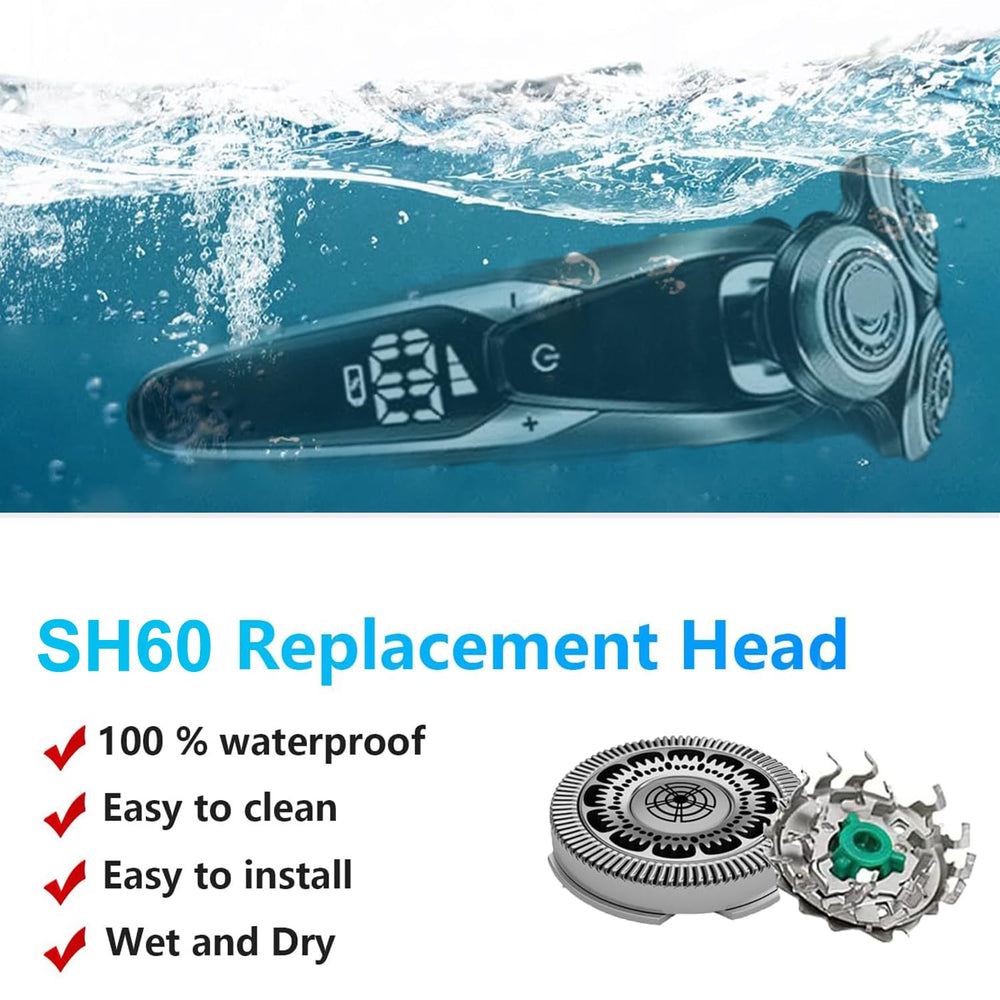 JIANCENGYU SH60 close-shave design delivers cleaner results.