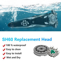 JIANCENGYU SH60 close-shave design delivers cleaner results.