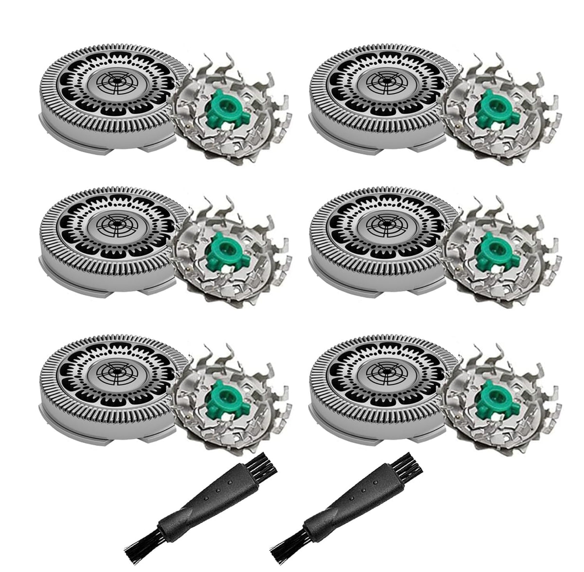 JIANCENGYU SH60 compatibility with Philips 6000 series enables easy blade replacement.