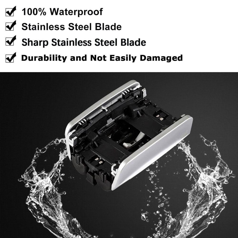 JIANCENGYU wet and dry compatibility enables flexible shaving in any bathroom routine.