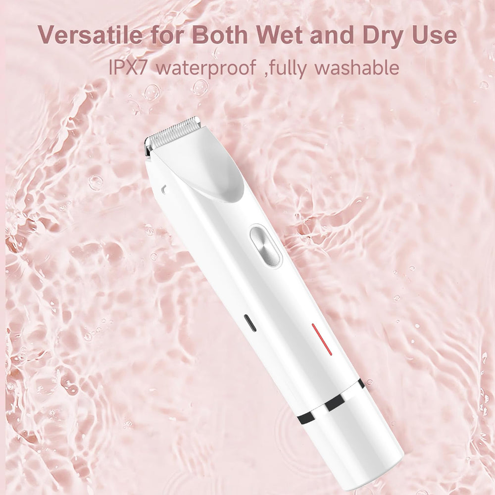 Jianeil IPX7 waterproof trimmer for use in the shower or bath.
