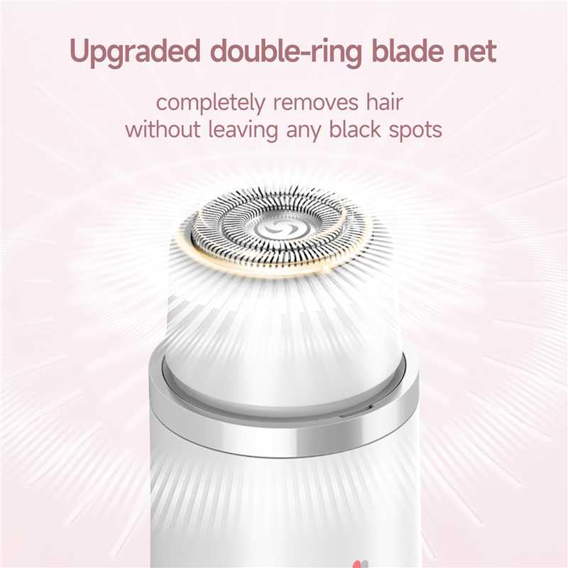 Jianeil safety design with rounded blades minimizes irritation and accidental cuts.